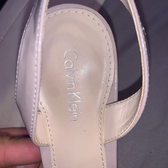 Calvin Klein Blush Pink Lucette Formal Shoes - Picture 2 of 4